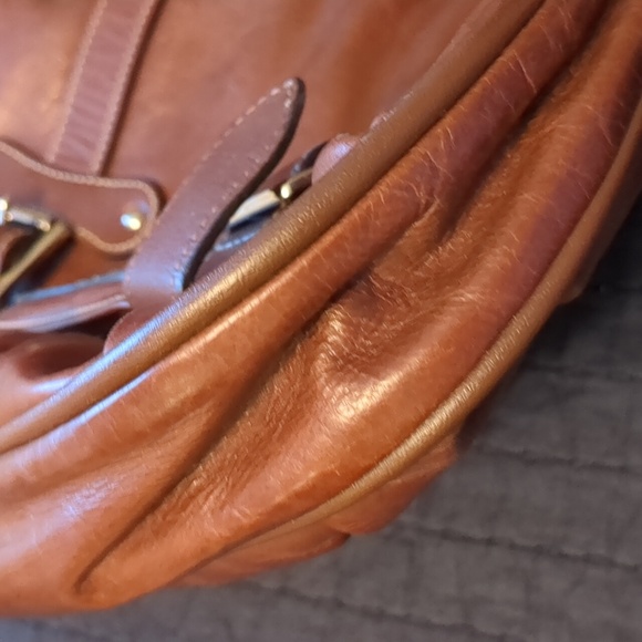 Longchamp Leather Flap Crossbody Bag - Picture 14 of 16